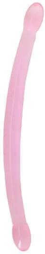 Oboustranné gelové dildo Flexi Duo (42 cm)