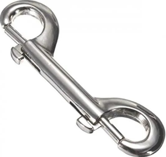 Kovová karabina Double Snap Hook (9 cm)