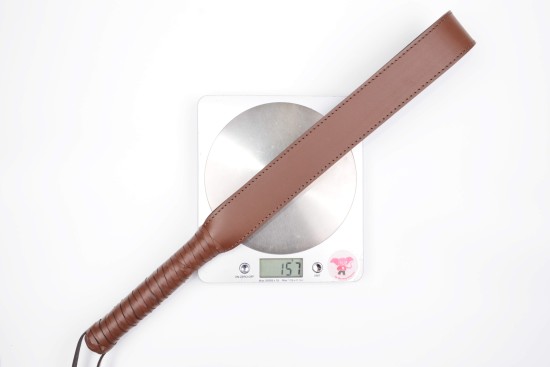 Kožená plácačka Leatherix Supreme (45 cm), váha