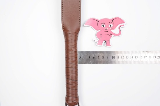 Kožená plácačka Leatherix Supreme (45 cm), rozměry