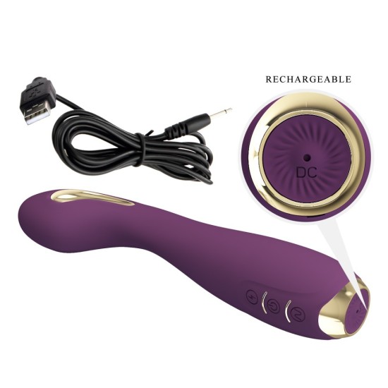 Vibrátor pro elektrosex Explosion of Pleasure s mobilní aplikací (19,5 cm)