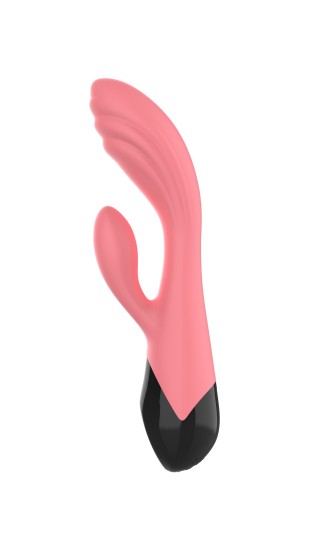 Vibrátor s výběžkem na klitoris Eleanor (19 cm)