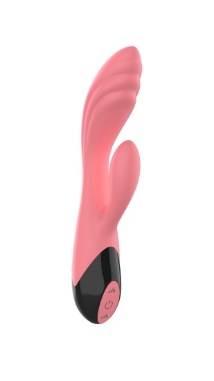 Vibrátor s výběžkem na klitoris Eleanor (19 cm)
