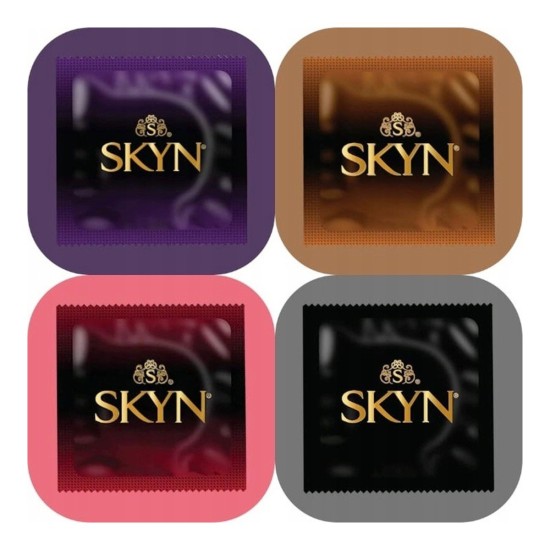 SKYN Unknown Pleasures – bezlatexové kondomy (42 ks)