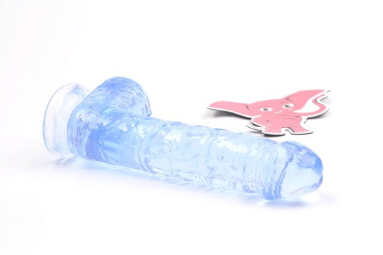 Realistické dildo Clear Pleasure (15 cm)