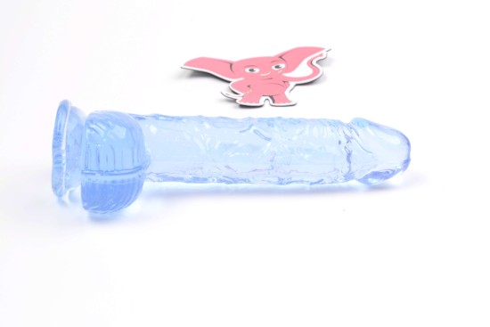 Realistické dildo Clear Pleasure (15 cm)