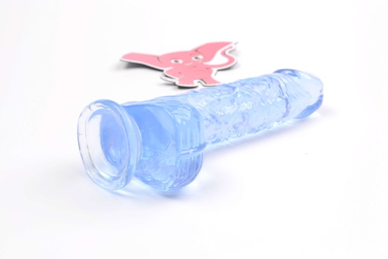 Realistické dildo Clear Pleasure (15 cm)