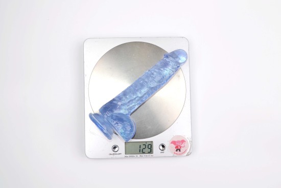 Realistické dildo Clear Pleasure (15 cm)
