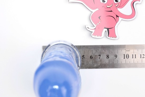 Realistické dildo Clear Pleasure (15 cm)