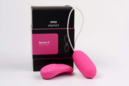 Bezdrátové vibrační vajíčko Seven II Sexy Elephant