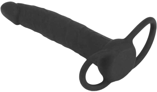 Anální připínací penis Dual Penetrator (15,3 cm)