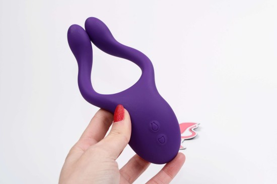 Párový vibrátor Double-Sided s dálkovým ovládáním (15 cm)