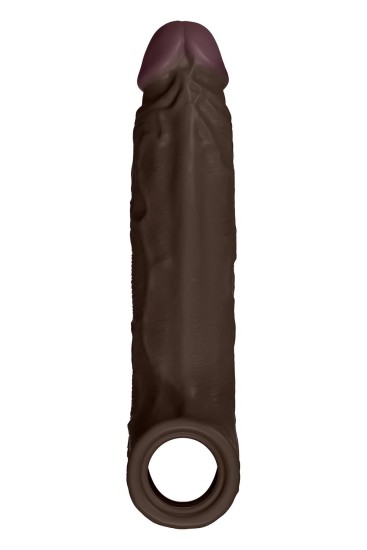 Povrch nástavce SHAFT MODEL F 6.9 PALCE TEKUTÝ SILIKON MAHAGON