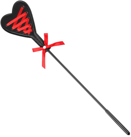 Koženkový bičík Heart Me! (43,5 cm)
