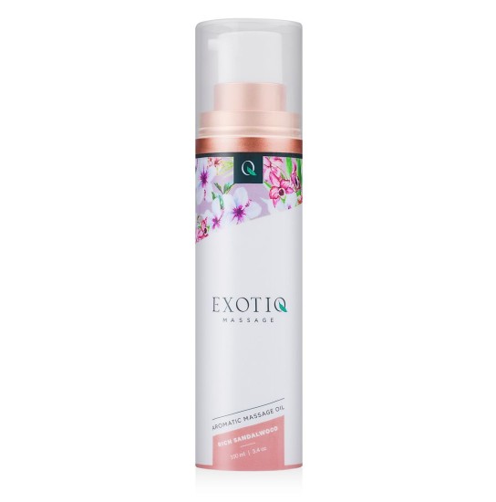 Exotiq masážní olej bohatý na santalové dřevo - 100 ml