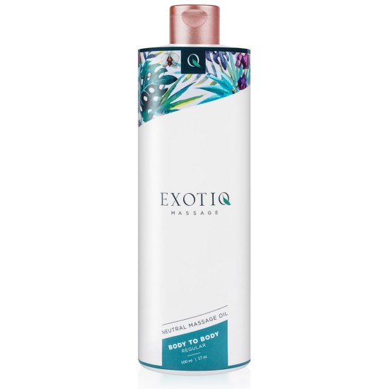 EXOTIQ Masážní olej Body To Body - 500 ml