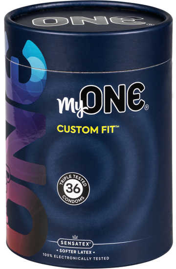 MyOne Maxi-Pack: Custom Fit, size 69G, 36 condoms