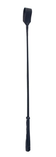 Jezdecký bičík z leštěné kůže 66 cm