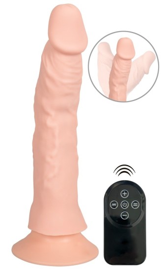 Ohebný vibrátor s dálkovým ovládáním