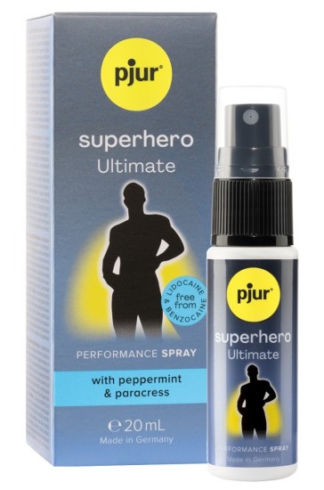 pjur superhero Ultimate sprej proti předčasné ejakulaci