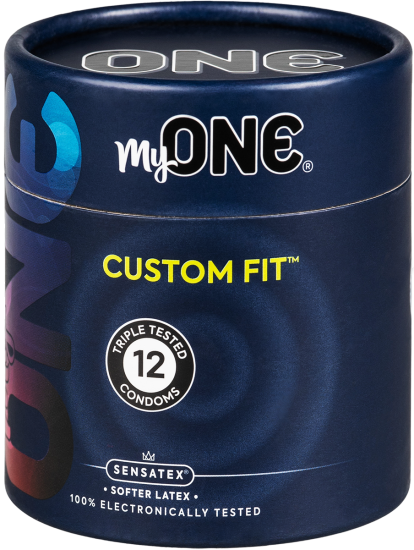 MyOne Single: Custom Fit, size 64M, 12 condoms