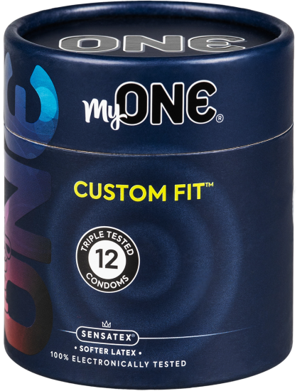 MyOne Single: Custom Fit, size 51G, 12 condoms