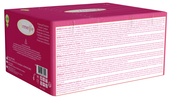 Ormelle Bulk-Pack: Female Condom, 100 pieces