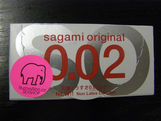 Sagami - japonské kondomy 0,02mm - 2ks