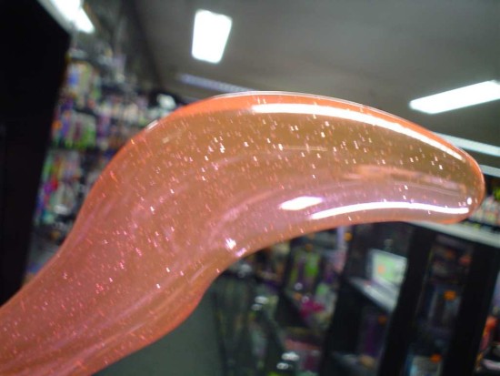 Dildo tvrdý Crystal 20 x 2,5 cm