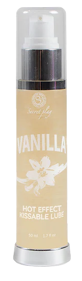 Secret Play VANILLA HOT EFFECT KISSABLE LUBRICANT
