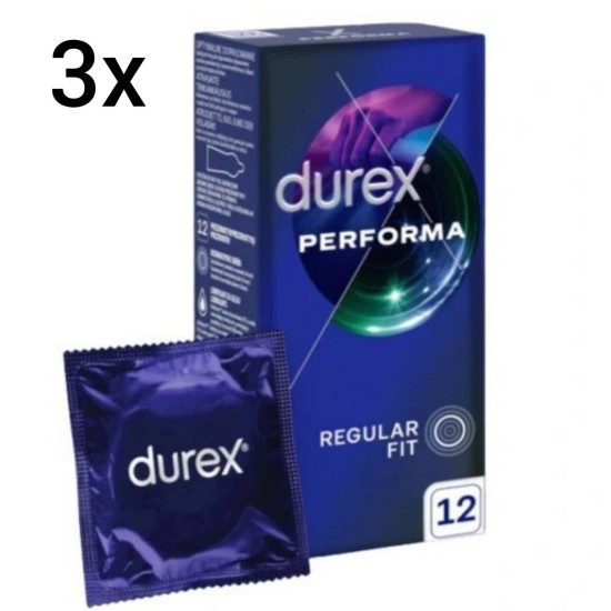 Durex Performa – znecitlivující kondomy (36 ks)