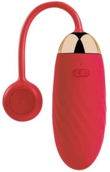 Vibrační vajíčko Ella Červené