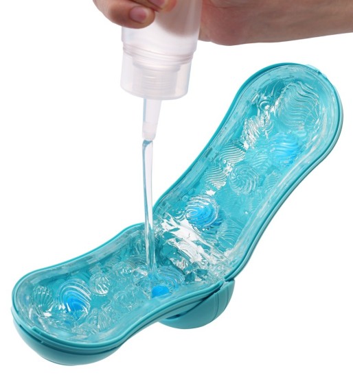Tenga Flip Orb Ocean Blue – masturbátor s masážními kuličkami