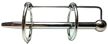 ROUGE Stainless Steel Double Ring Sperm Stopper