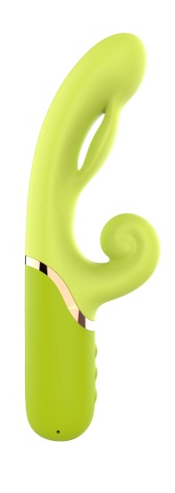 Nafukovací vibrátor s výběžkem na klitoris Full Vibe (23,5 cm)