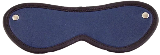 ROUGE Leather Blindfold Eye Mask Puprle