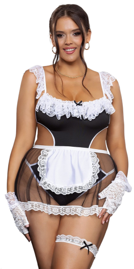 Kostým Sexy Lace Maid, XS–S