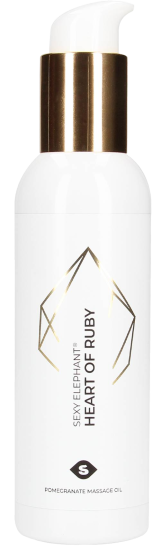 Masážní olej Sexy Elephant Heart of Ruby (150 ml)
