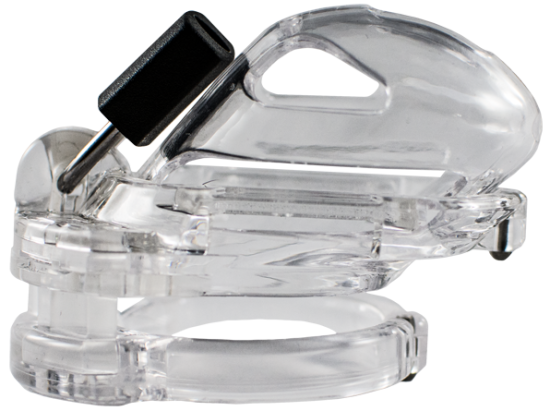 Pánský pás cudnosti Mini V2 - čirý