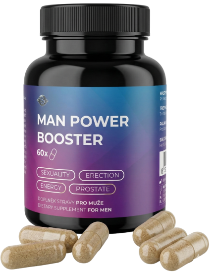 Man Power Booster – doplněk stravy pro muže (60 kapslí)