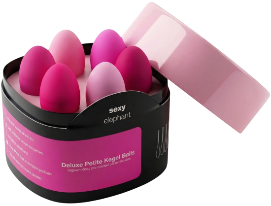 Sada vaginálních činek Deluxe Petite Kegel Balls