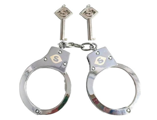 Kovová pouta Crimson Lock