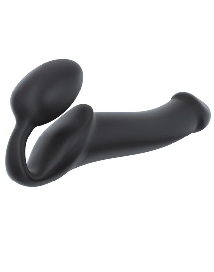 Černé XL dildo Strap-On-Me