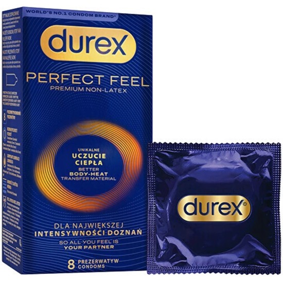 Durex Perfect Feel tenké kondomy 3 ks