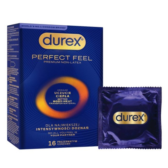 Durex Perfect Feel tenké kondomy 3 ks