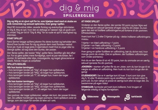 you & me Dig & Mig Danish Version
