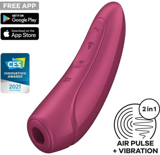 Satisfyer Curvy 1+, červená
