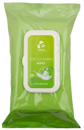 EasyGlide Toy Cleaning Wipes - 100 wipes