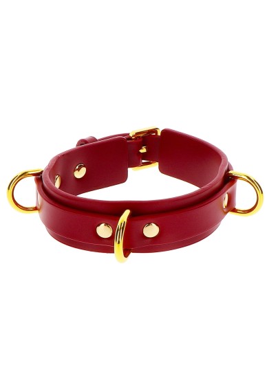 Obojek TABOOM BONDAGE IN LUXURY červený