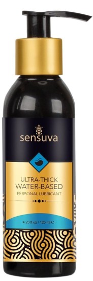 SENSUVA ULTRA–THICK WATER-BASED PERSONAL LUBRICANT ORIGINAL UNFLAVORED 125ML